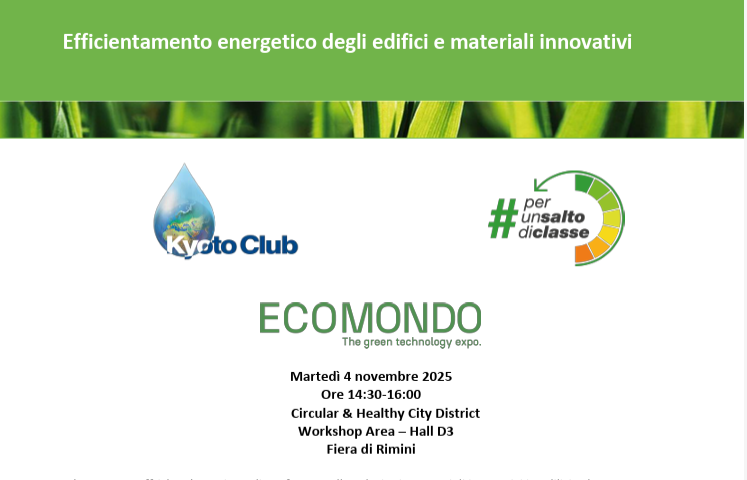 Efficientamento energetico degli edifici e materiali innovativi